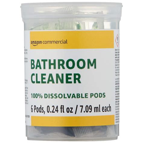 AmazonCommercial Dissolvable Bathroom Cleaner Refill Vial - 6 Pacs ...
