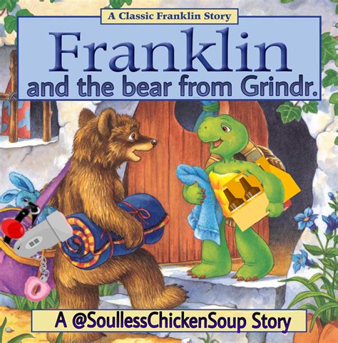 Franklin and the bear from Grindr | Know Your Meme