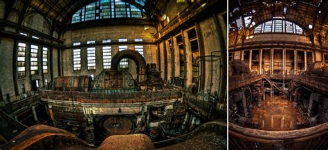 The abandoned Port Richmond power generation station stands out as an ...