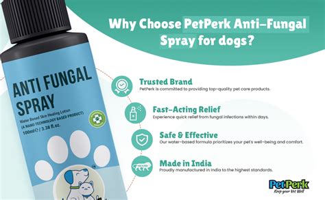 PET PERK Anti-Fungal Spray For Dogs By Prine Nanotech Advanced ...