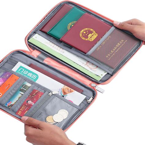疯马皮旅游出国证件包多功能机票收纳保护套真皮复古卡包护照包-阿里巴巴
