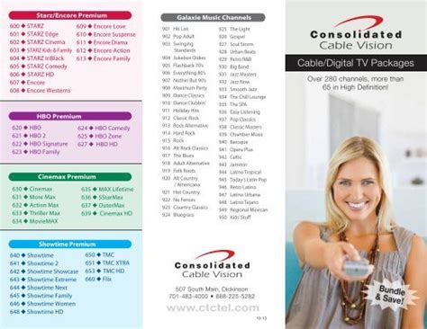 Image result for TV Channel Line Up