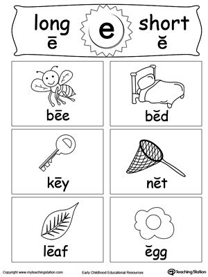 Short and Long Vowel Pairs Flashcards: Plan, Sag, Dot, and Bad | MyTeachingStation.com