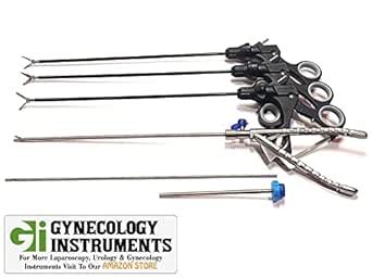 GYNECOLOGY INSTRUMENTS Laparoscopic Training Set 5 Instruments Maryland ...