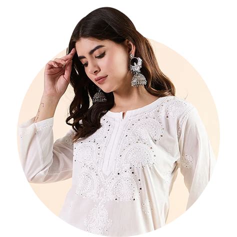 Black Chikankari Kurta