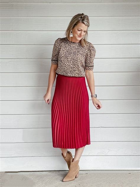 skirt outfit ideas for winter