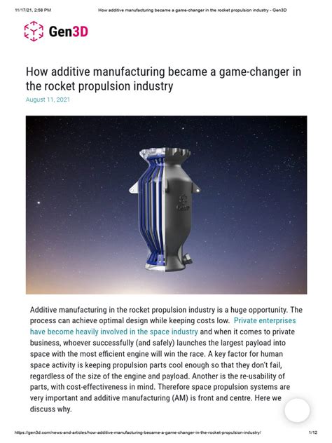 Additive Manufacturing Rocket Engine 的图像结果