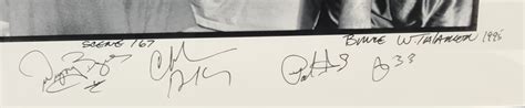 Lot Detail - Space Jam Complete Team Signed 28" x 22" Limited Edition ...