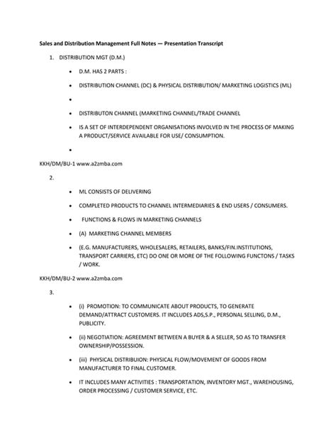 Image result for Distribution Management Notes