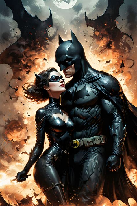BATMAN AND CATWOMAN FAN ART FREE by BILL1260 on DeviantArt