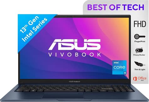 ASUS Vivobook 15,13th Gen,Intel Core i5-1335U,FingerPrint Sensor(Intel ...