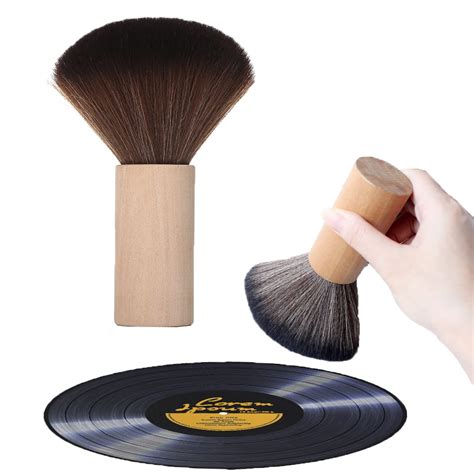Turntable Vinyl Records Cleaner, Anti-Static Dust Cleaning Record Brush ...