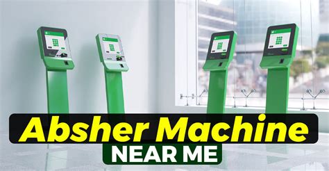 Image result for Absher Machine Map
