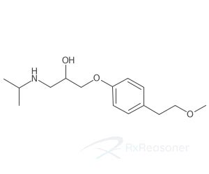 Metoprolol Overview - Active Ingredient - RxReasoner