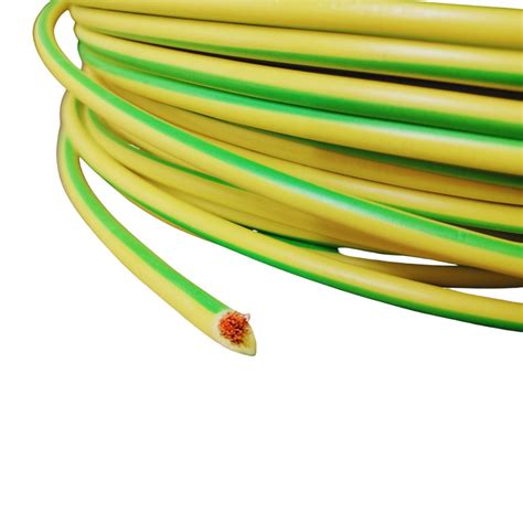 INSULATED EARTH WIRE G/Y 6MM 100M ROLL - DC SOLAR SOLUTIONS (PTY) LTD