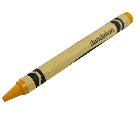 Dandelion Crayola Crayon Retired Dandelion New Unused 1990 Vintage ...
