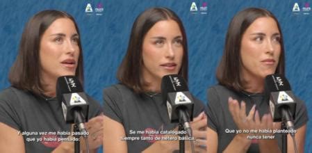 Paula Gonu sobre su bisexualidad: "Se me había catalogado tanto como ...