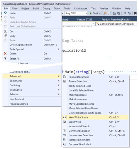Image result for Create Space in Visual Studio Code