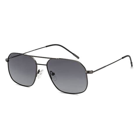 Grey Gunmetal Full Rim Rectangle Vincent Chase VC Sun Metal VC S15773 ...