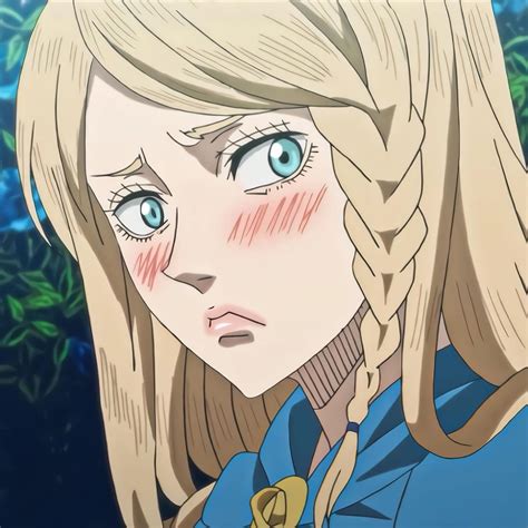 charlotte roselei ; black clover | Black clover anime, Blonde anime ...