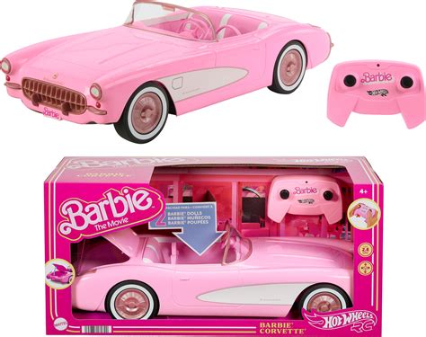 Hot Wheels RC Barbie Corvette, Remote Control Corvette from Barbie The ...