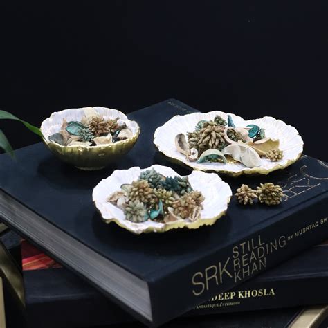 Poppy Nut Bowls (Set of Three) - Enamel/Aluminium