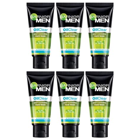Garnier Men Oil Clear Face Wash, 15ml (Pack Of 6), 90 g (Pack of 6 ...
