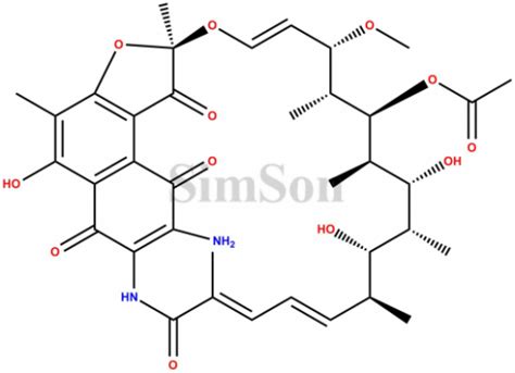 Rifabutin EP Impurity B | CAS No- 51756-80-0 | Simson Pharma Limited