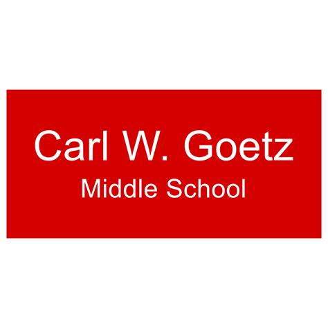 Carl W. Goetz Middle School