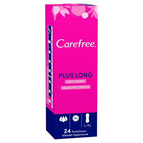 Carefree Plus Long Lightly Scented Panty Liners (24 Piece) - Storefront EN
