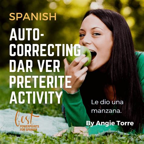 Spanish Preterite Tense Dar Ver Google Forms Activity or Assessment ...
