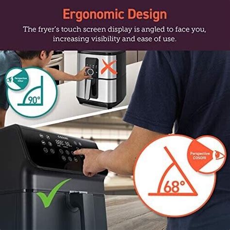 Cosori Pro II Air Fryer Cooker - Black (CP358-AF) India | Ubuy