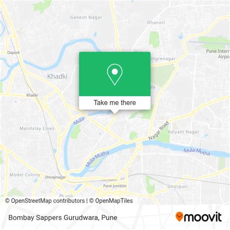 How to Get to Bombay sappers gurudwara in Pune & Velhe by Bus or Metro?