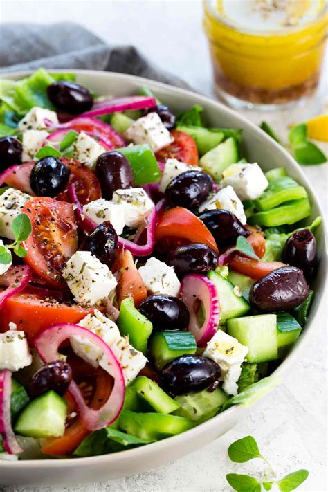 Greek Salad Recipe - Jessica Gavin