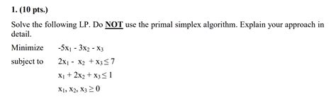 Image result for Primal Simplex Algorithm