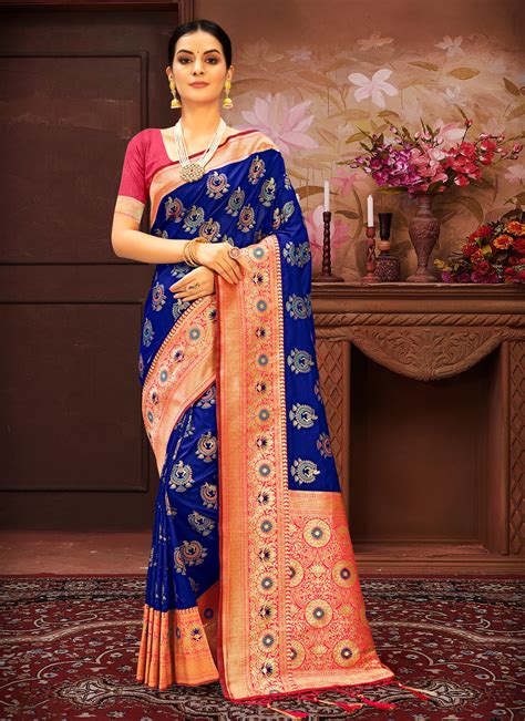Sangam Kamakhya Silk Heavy Banarasi Saree Collection