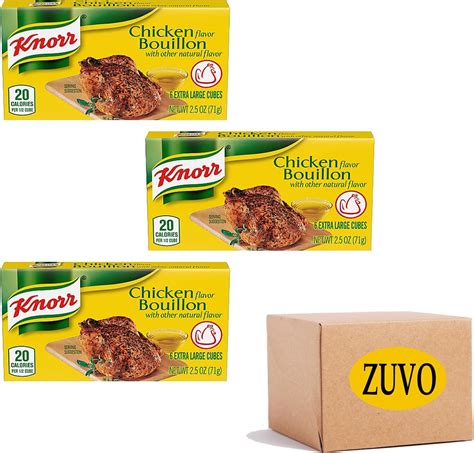 Amazon.com : Knorr Beef Bouillon Cubes 2.3 Oz (Pack of 1) : Grocery ...