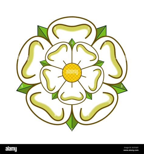White rose symbol house york hi-res stock photography and images - Alamy