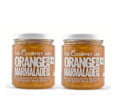 The Gourmet Jar Orange Marmalade 230g| 100% Natural, No Preservatives ...