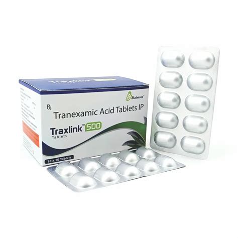 Tranexamic Acid 500mg (Traxlink 500)