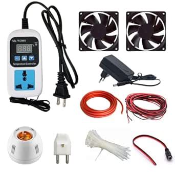 SunRobotics SKU-50153 XK-W2001 Adjustable Temperature Controller with ...