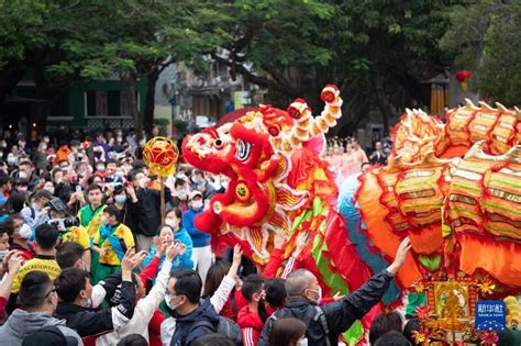 江西庐山：龙狮起舞展风采-人民图片网