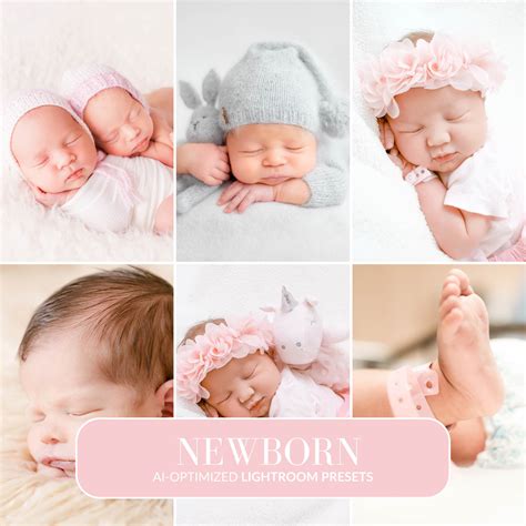 NEWBORN AI-OPTIMIZED LIGHTROOM PRESETS | 123PRESETS