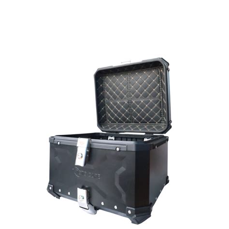 MOTOCARE ALUMINIUM 55 LITRE MX BLACK TOP BOX – Ride Adventure