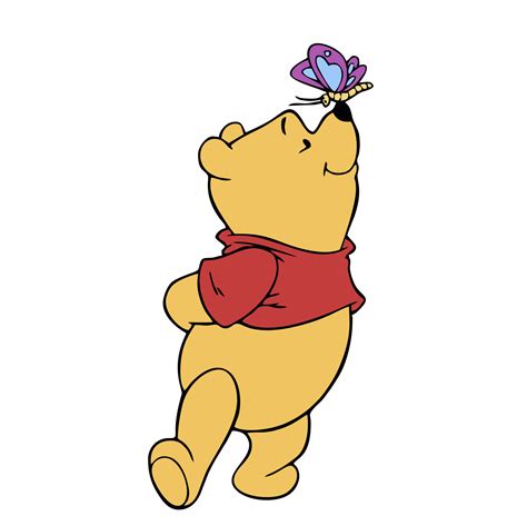 Winnie The Pooh Outline Svg