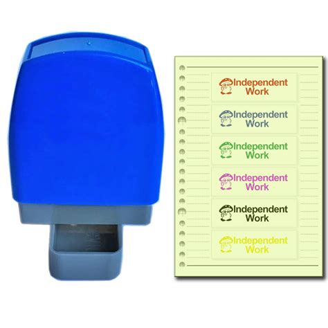 Buy SSEELL Independent Work Reward Stamp Self Inking for School Student ...