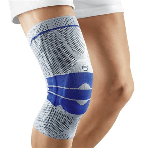 Sports Silicone Padded Knee Support Sleeve Nylon&Silicon Brace High ...