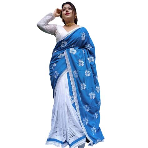 Buy Narayan Chandra Textile Women's Cotton Pure Handloom Khadi Saree ...