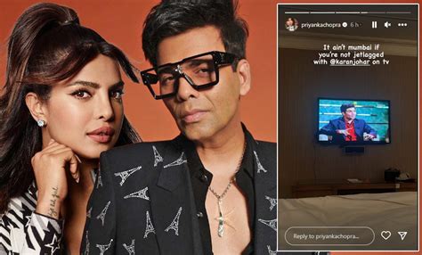 Priyanka Chopra Marks Return To Indian In A Desi Way; Watches 'Koffee ...