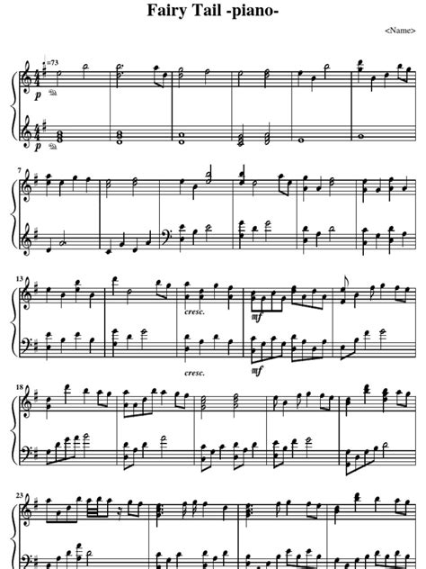 Image result for Fairy Tale Piano Tutorial